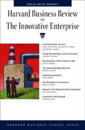 Cover: "Harvard Business Review" on the Innovative Enterprise - Harvard Business Review Press