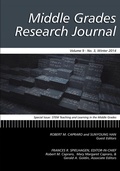 Cover: Middle Grades Research Journal Vol 9 Issue 3 - Information Age Publishing