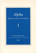 Cover: Alpha (1) - Warring States Project