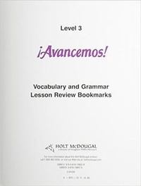 Abbildung von: Lesson Review Bookmarks - McDougal Littel