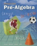 Cover: McDougal Littell Pre-Algebra - McDougal Littel