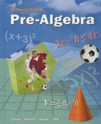 Enlarge image Cover: McDougal Littell Pre-Algebra - McDougal Littel
