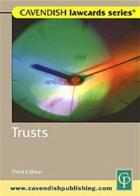 Abbildung von: Cavendish: Trusts Law Cards - Birkbeck Law Press