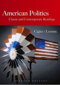 Cover: American Politics: Student Text - Houghton Mifflin