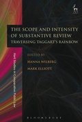 Cover: The Scope and Intensity of Substantive Review - Hart Publishing