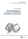 Cover: Toward Metaphysics - Peter Lang Verlag