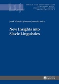 Cover: New Insights into Slavic Linguistics - Peter Lang Verlag