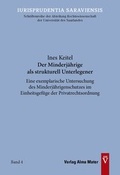 Cover: Der Minderj&auml;hrige als strukturell Unterlegener - Alma Mater