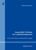 Cover: Ausgew&auml;hlte Probleme des Logistikmanagements - Kovac, Dr. Verlag
