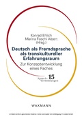 Cover: Deutsch als Fremdsprache als transkultureller Erfahrungsraum - Waxmann Verlag GmbH