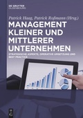 Cover: Management kleiner und mittlerer Unternehmen - De Gruyter Oldenbourg