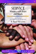 Cover: Service: Ministry with Heart and Hands (Lifebuilder Study Guides) - IVP UK