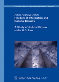 Abbildung von: Freedom of Information and National Security - utzverlag GmbH
