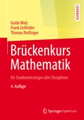 Cover: Br&uuml;ckenkurs Mathematik - Springer Spektrum