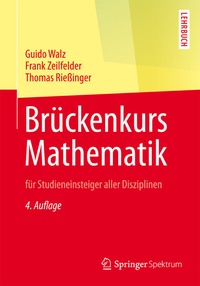 Abbildung von: Brückenkurs Mathematik - Springer Spektrum