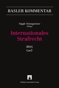 Cover: Internationales Strafrecht (IRSG, Gw&Uuml;) - Helbing & Lichtenhahn