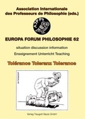 Cover: Tol&eacute;rance Toleranz Tolerance - Traugott Bautz