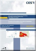 Cover: Scenarios of Perception of Reaction to Adaptation - Abschlussbericht zum Verbundprojekt SPREAD - Kassel University Press