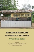 Cover: Research Methods in Conflict Settings - Cambridge University Press