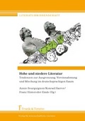 Cover: Hohe und niedere Literatur - Frank & Timme