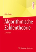 Cover: Algorithmische Zahlentheorie - Springer Spektrum