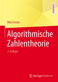 Abbildung von: Algorithmische Zahlentheorie - Springer Spektrum