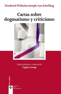 Abbildung von: Cartas sobre dogmatismo y criticismo - Editorial Tecnos