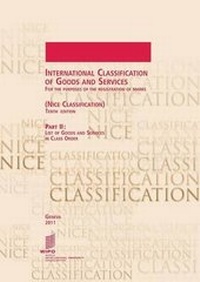Abbildung von: International Classification of Goods and Services for the Purposes of the Registration of Marks, (Nice Classification), Part II - World Intellectual Property Organization