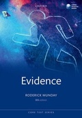 Cover: Evidence - Oxford University Press