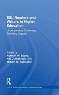 Cover: ESL Readers and Writers in Higher Education - Routledge
