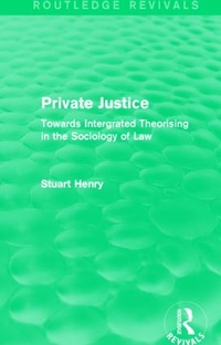 Enlarge image Cover: Private Justice - Routledge
