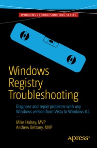 Enlarge image Cover: Windows Registry Troubleshooting - APress