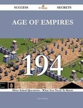 Cover: Age of Empires 194 Success Secrets - 194 Most Asked Questions on Age of Empires - What You Need to Know - Emereo Publishing