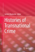 Cover: Histories of Transnational Crime - Springer New York