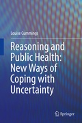 Cover: Reasoning and Public Health: New Ways of Coping with Uncertainty - Springer