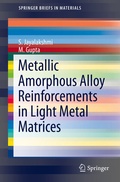 Cover: Metallic Amorphous Alloy Reinforcements in Light Metal Matrices - Springer