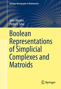 Abbildung von: Boolean Representations of Simplicial Complexes and Matroids - Springer