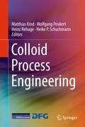 Cover: Colloid Process Engineering - Springer