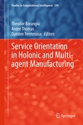Cover: Service Orientation in Holonic and Multi-agent Manufacturing - Springer