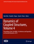 Cover: Dynamics of Coupled Structures, Volume 4 - Springer