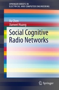 Cover: Social Cognitive Radio Networks - Springer