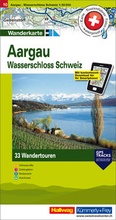 Cover: Aargau, Wasserschloss Schweiz Touren-Wanderkarte Nr. 10 - Hallwag