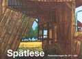 Cover: Sp&auml;tlese - CULTURCON Medien