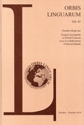 Cover: Orbis Linguarum - Neisse Verlag