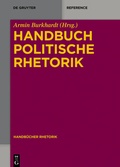 Cover: Handbuch Politische Rhetorik - De Gruyter