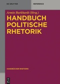 Cover: Handbuch Politische Rhetorik - De Gruyter