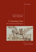 Cover: A Transitory Star - De Gruyter