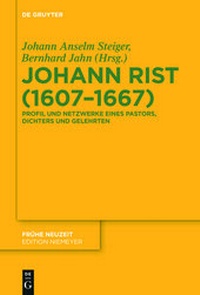Enlarge image Cover: Johann Rist (1607-1667) - De Gruyter