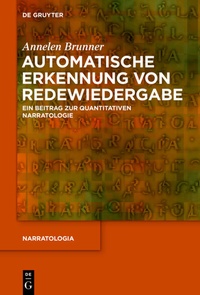 Abbildung von: Automatische Erkennung von Redewiedergabe - De Gruyter