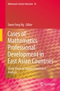 Cover: Cases of Mathematics Professional Development in East Asian Countries - Springer